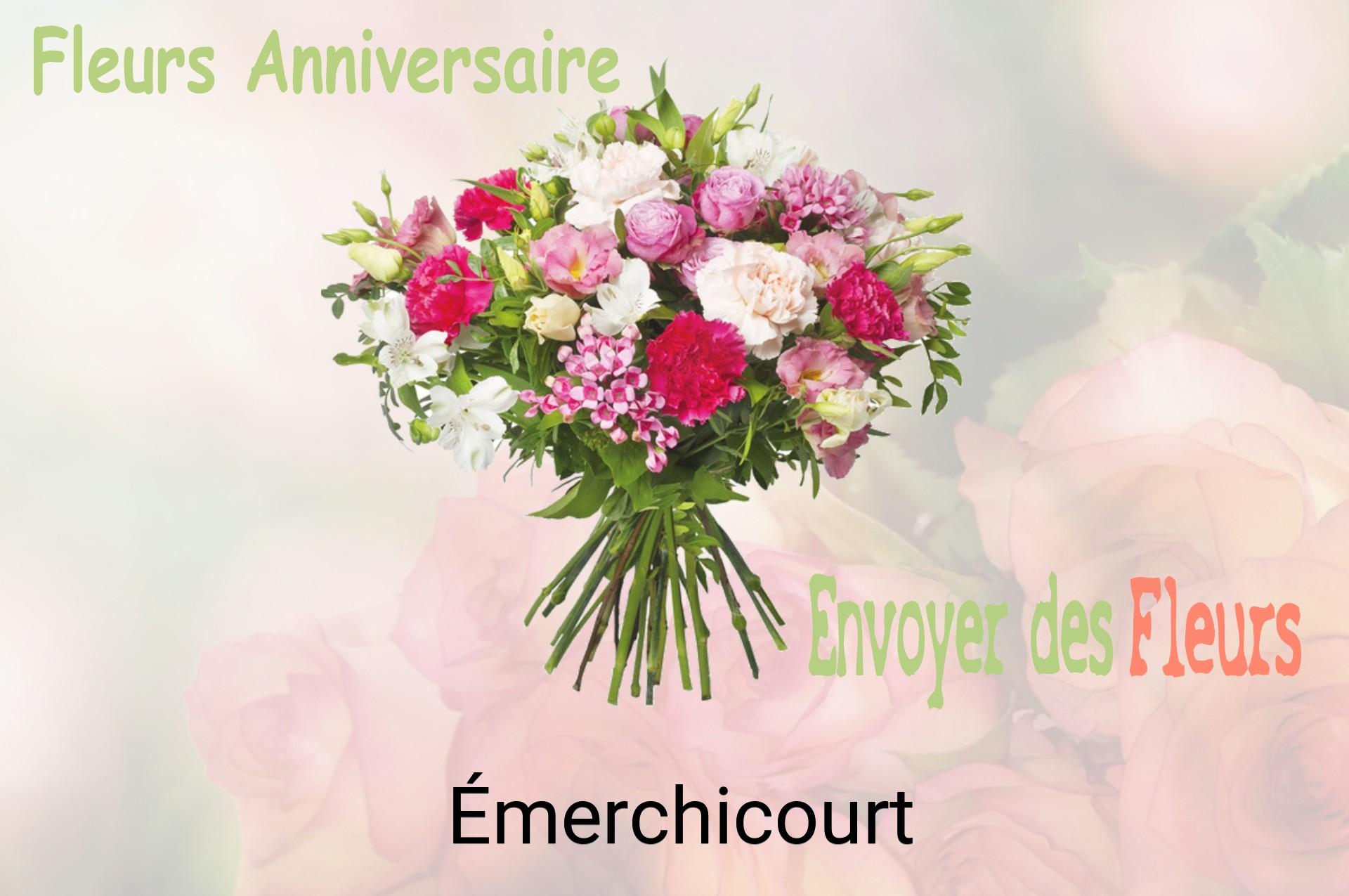Bouquet de fleurs d’anniversaire livré à Émerchicourt